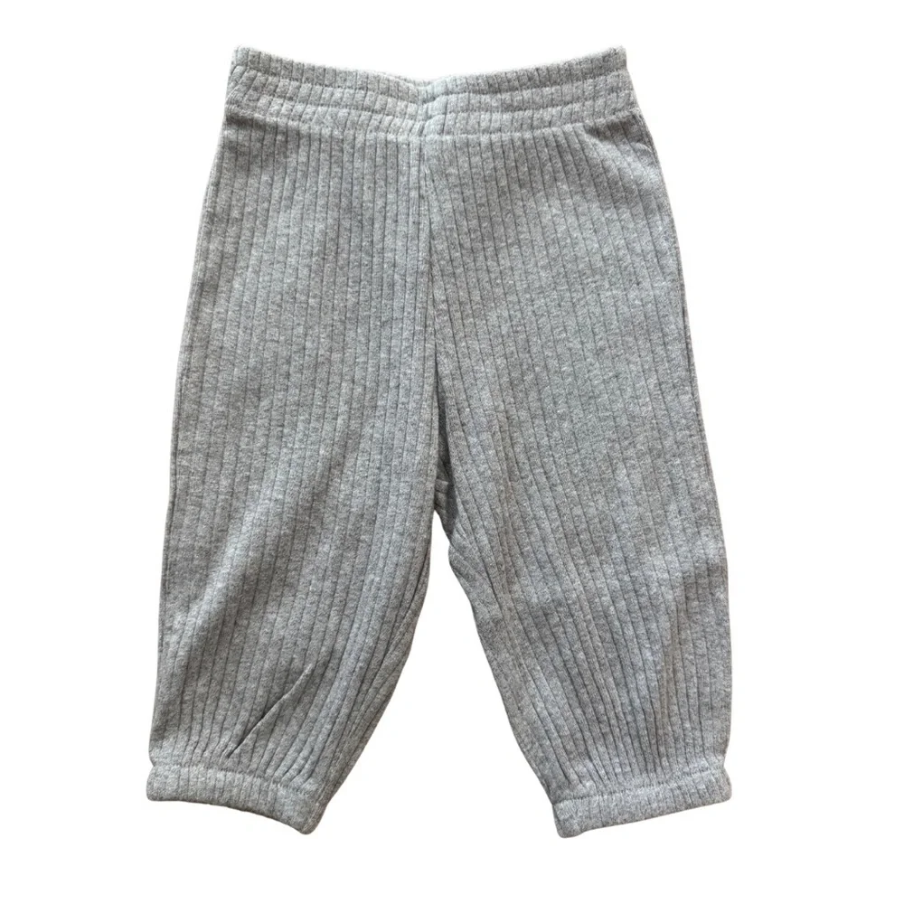 Kate Quinn Organic Cotton Crew Neck Lounge Set Gray 3-6M‎